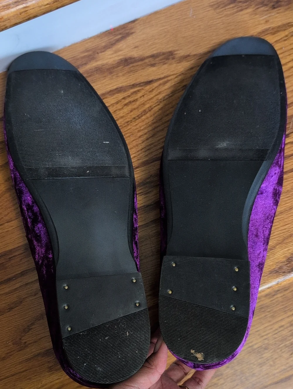 Giorgio Brutini Velvet Slip-On Loafers